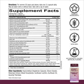 Smarty Pants Women's 50 Plus Formula Multivitamin 30 Veggie Capsules